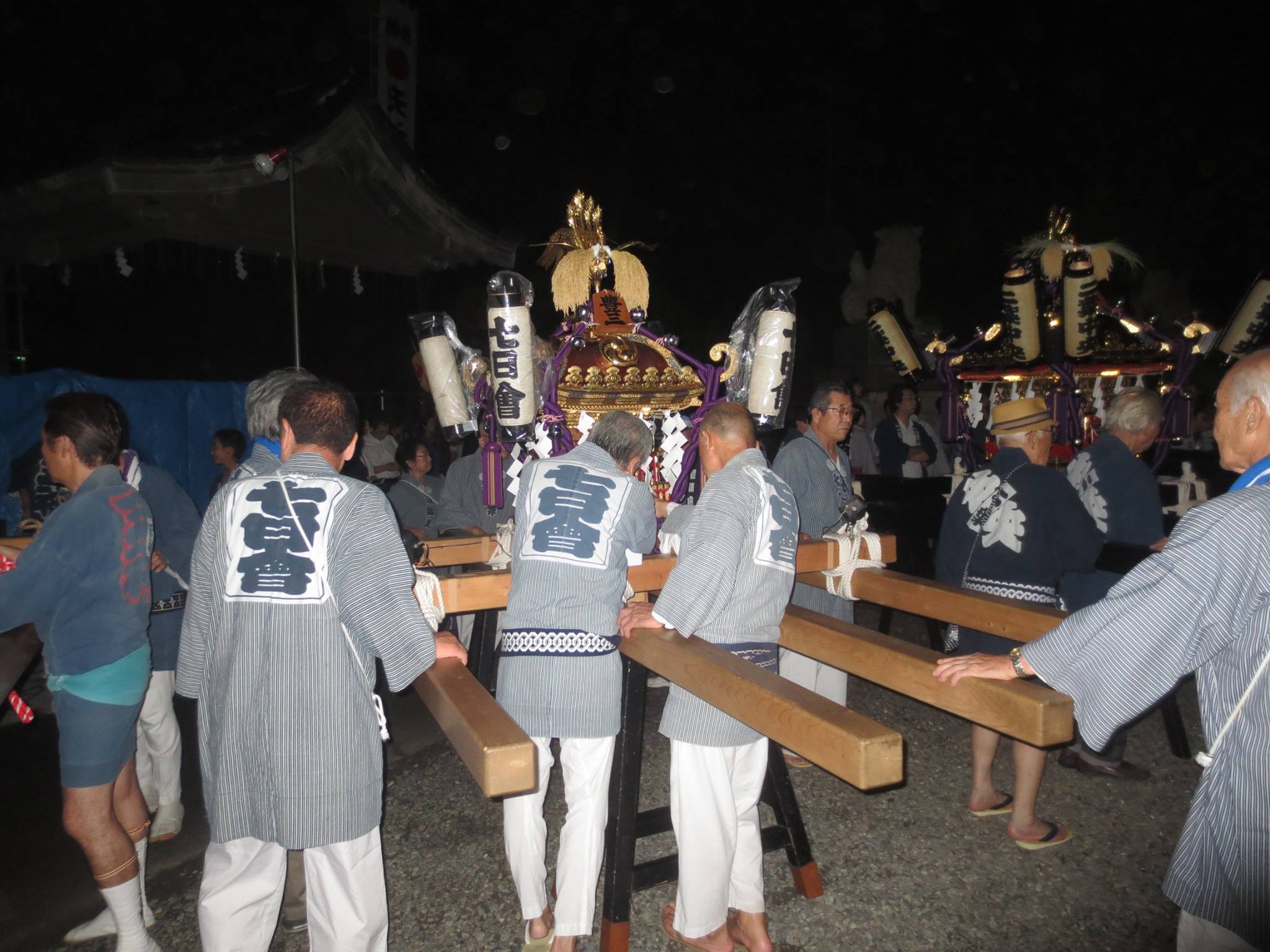 下神明天祖神社　御霊入れ