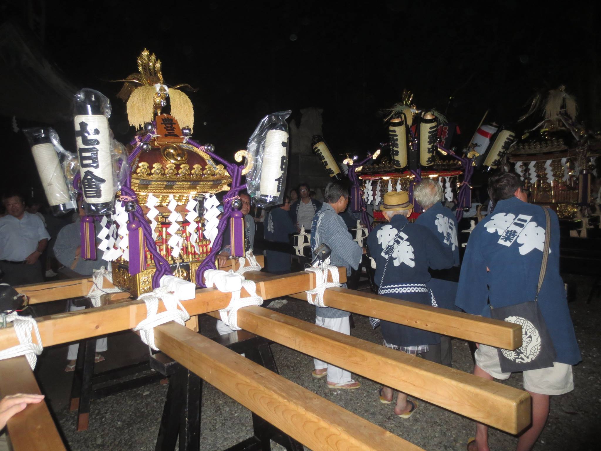 下神明天祖神社　御霊入れ